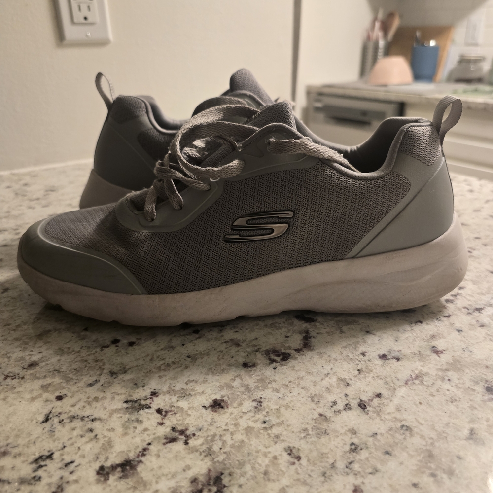 Skechers Light Gray Casual Sneakers